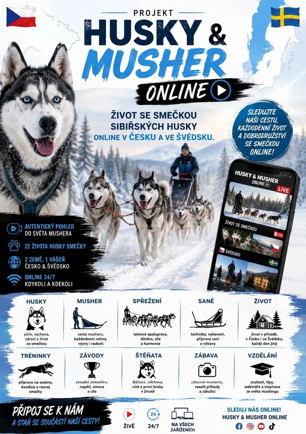 Reklama Musky & Musher